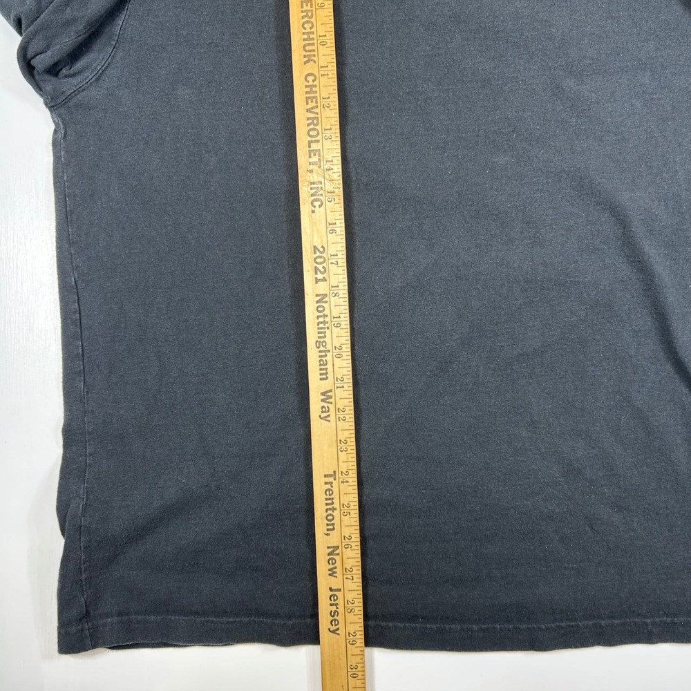 Carhartt Mens Loose Fit Long Sleeve Graphic T-Shirt Black Green Clover Large - Picture 5 of 7